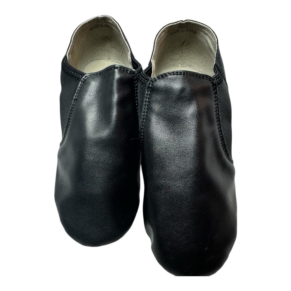 Linodes Kids Jazz Dance Class Performance Active Shoes Split‎ Sole Slip On Sz1.5